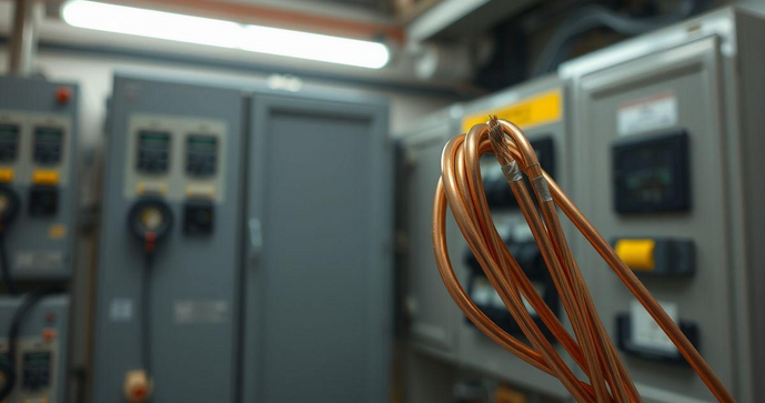 Cabo de cobre nu para aterramento como segurança elétrica essencial