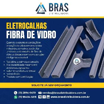 Eletrocalha Fibra de Vidro