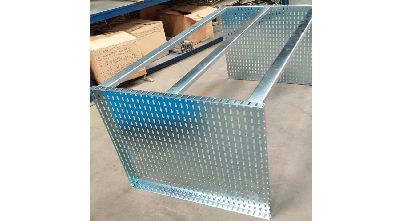 Mesa para Escritório em Aço Galvanizado