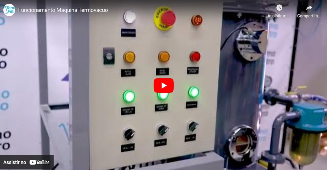 Funcionamento Máquina Termo Vácuo